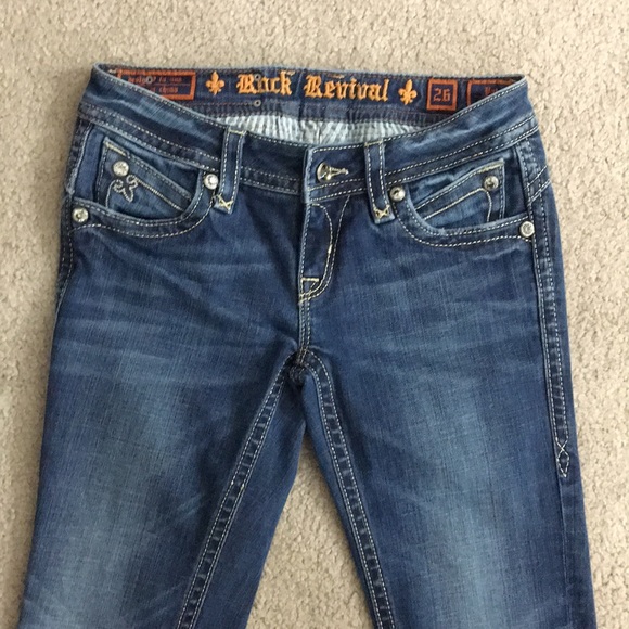 😎Rock Revival Pat straight sz 26 x 31 1/2 😎 - Picture 5 of 8